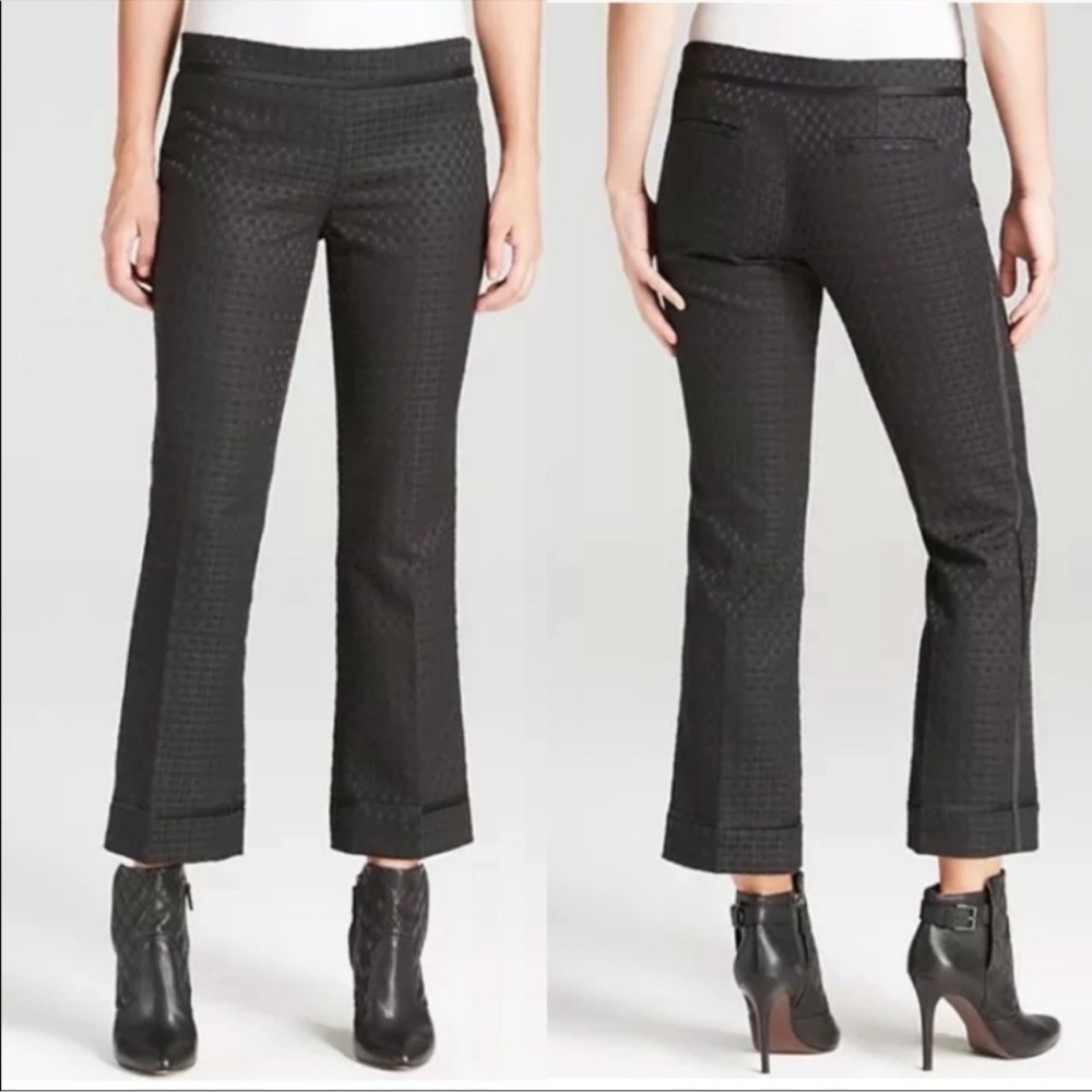 Tory Burch Phantom Navy/Black Madison's Trousers Size‎ 0